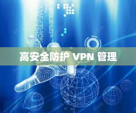 高安全防护 VPN 管理