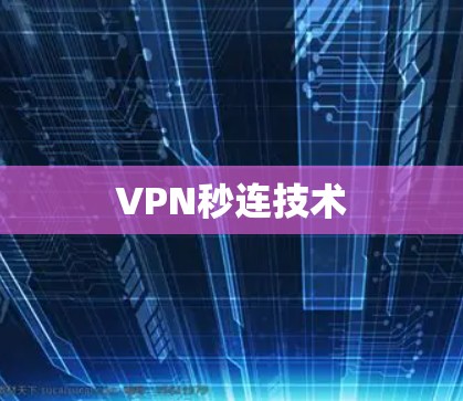 VPN秒连技术