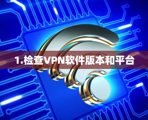 1.检查VPN软件版本和平台