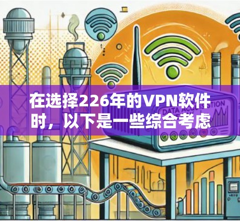 在选择226年的VPN软件时，以下是一些综合考虑的因素和推荐