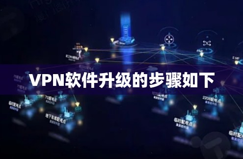 VPN软件升级的步骤如下
