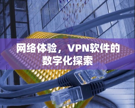 网络体验，VPN软件的数字化探索